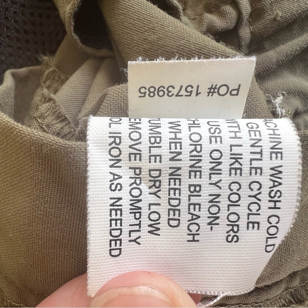Boy Scouts Pants Med 34x33-measured Green Cargo Convertible Uniform Pant Utility - Picture 13 of 13
